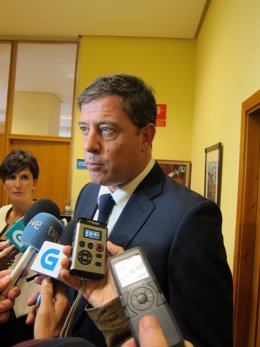 José Ramón Gómez  Besteiro en declaraciones a los medios