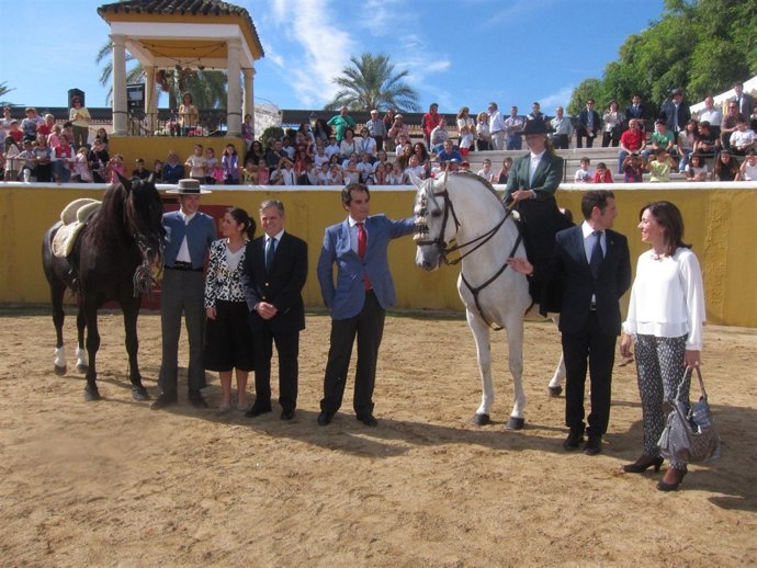 Inauguración Campeonato de España de Doma Vaquera y la I Feria de Doma Vaquera
