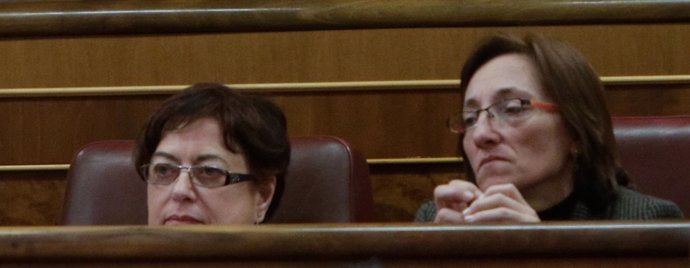 Olaia Fernández Davila y Rosana Pérez, diputadas del BNG