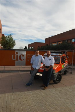 Franco y Argelaguet durante la presentación