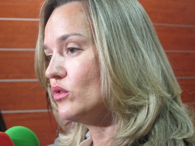 La secretaria de Organización del PSOE-Aragón, Pilar Alegría