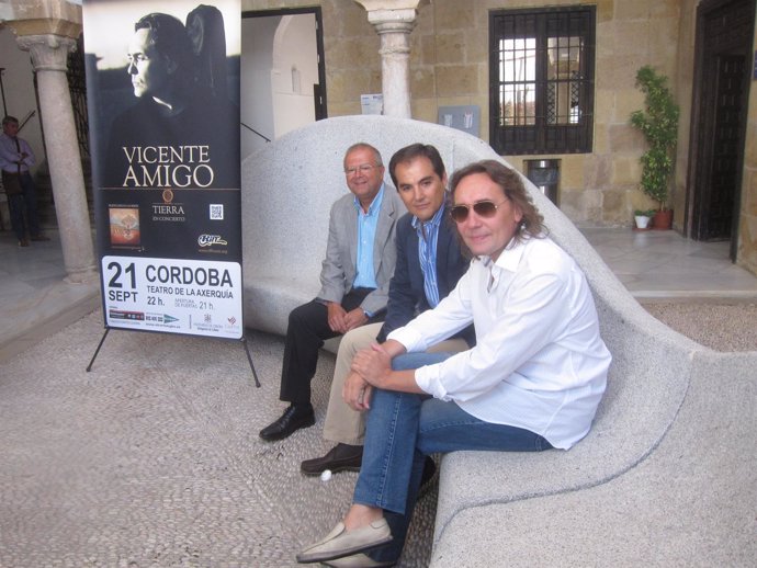 Moreno Calderón y Nieto con Vicente Amigo