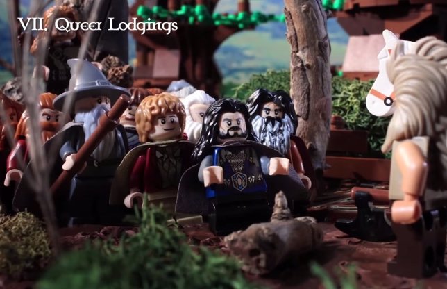 LEGO The Hobbit in 72 seconds