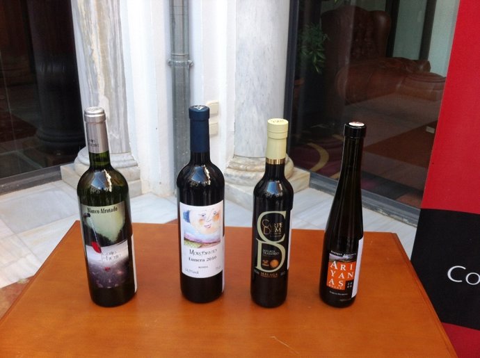 Caldos premiados en el I Concurso de Vinos 'Sabor a Málaga'