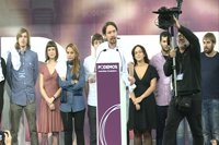 Pablo Iglesias defensa que el seu model de partit és el "més eficaç" per guanyar les eleccions, respecte del d'Echenique