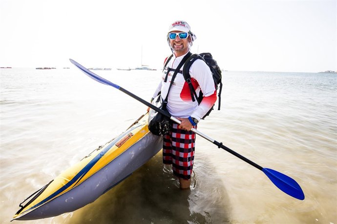 El remero español Antonio de la Rosa