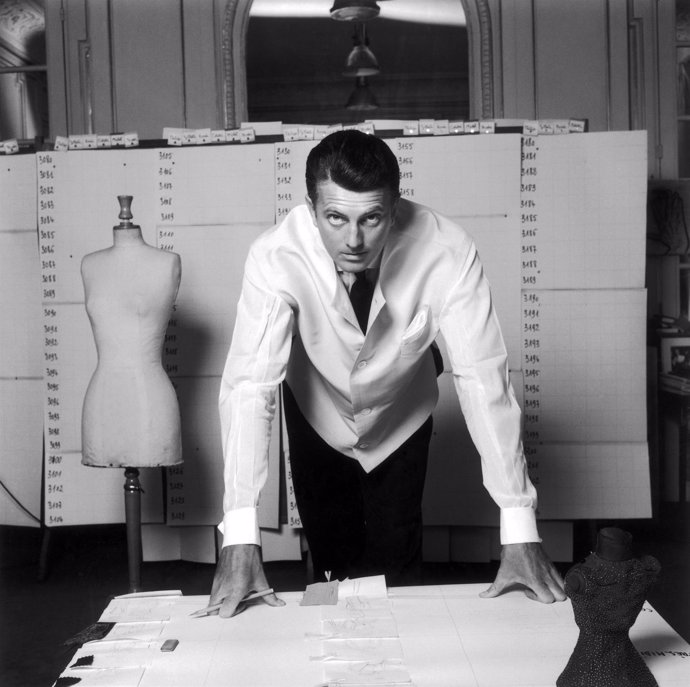 Hubert de Givenchy, 1960 in Paris, France.