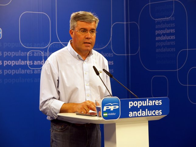 Fernández de Moya en rueda de prensa