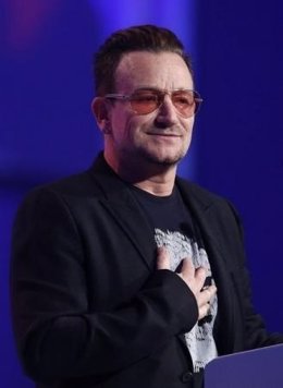 LÃder de U2 dice que su clÃ¡sica imagen con gafas oscuras se debe a un glaucoma