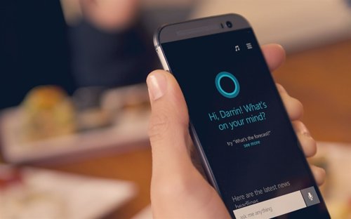 Recurso Cortana por HTC