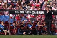 Simeone: "El equipo dominó todos los trámites del partido y tuvo paciencia"