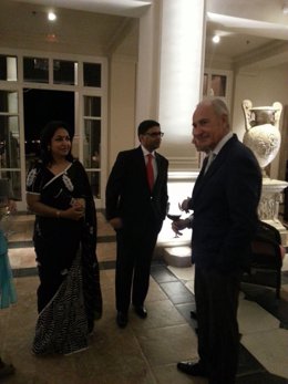 Embajador India, Vikram Misri, Arranz, II Foro de Embajadores