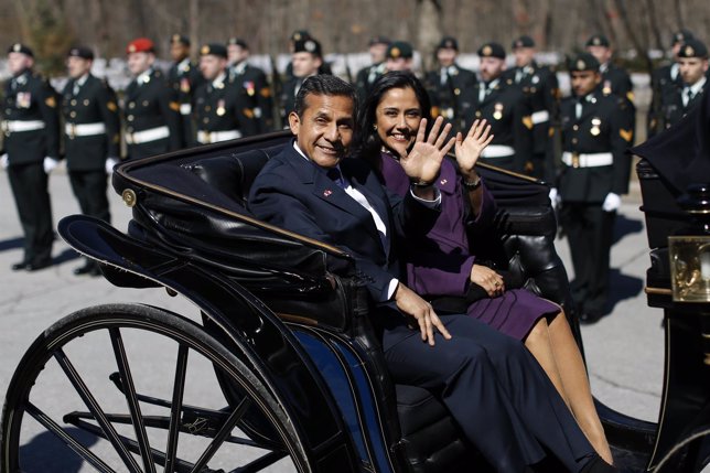 Ollanta Humala y Nadine Heredia