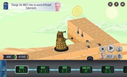Juego de Doctor Who enseña a programar