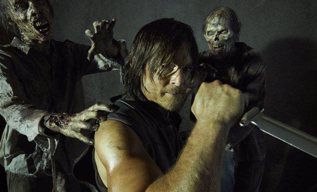 Daryl (Norman Reedus) en The Walking Dead, quinta temporada