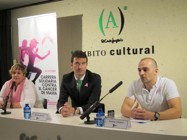 Ana Ros, Miguel Bados, y Miguel Crespo.
