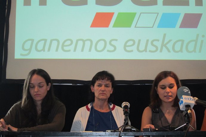 Representantes de Ganemos Euskadi