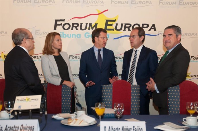 Desayuno informativo del 'Fórum Europa' con Arantza Quiroga