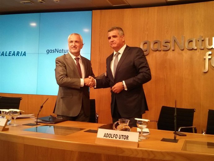 Daniel López (Gas Natural Fenosa) Adolfo Utor (Baleària)