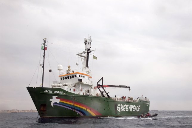 Barco Artic Sunrise de Greenpeace
