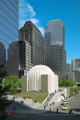 Iglesia de San Nicolás, en Nueva York, proyecto de Santiago Calatrava