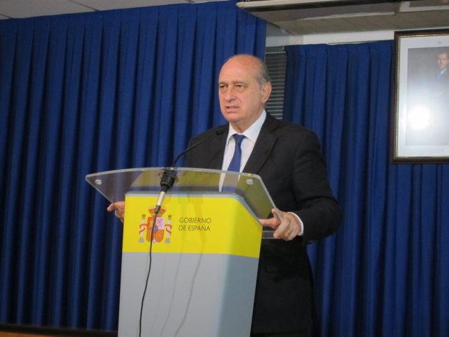 El ministro de Interior, Jorge Fernández Díaz