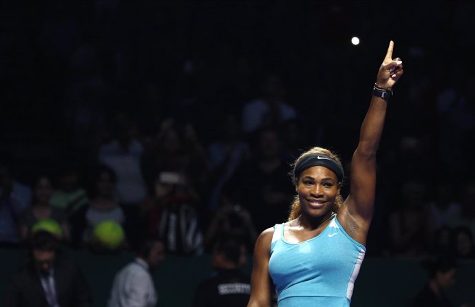 Serena Williams gana en la Copa de Maestras