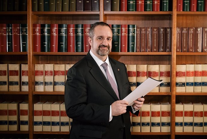 El presidente del Consell de l’Advocacia Catalana, Abel Pié