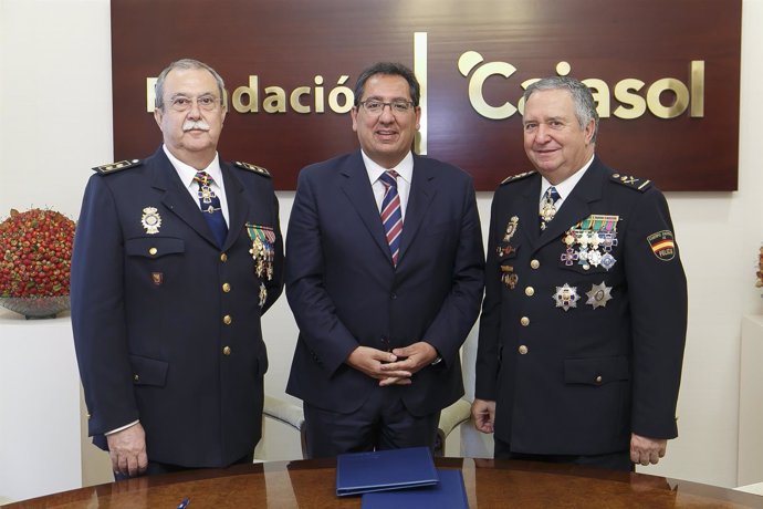 Francisco Perea, Antonio Pulido y Laurentino Ceña