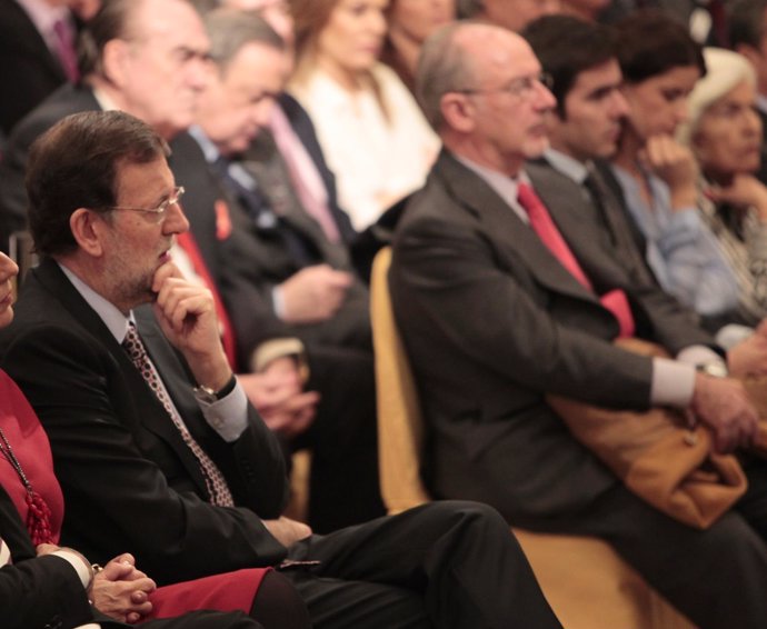 Rodrigo Rato y Mariano Rajoy