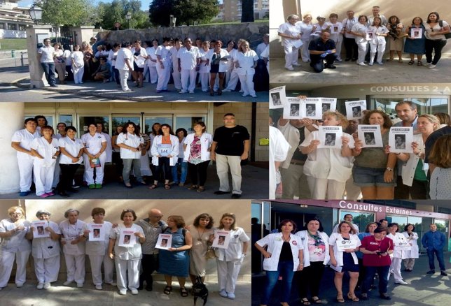  Concentraciones En Centros Sanitarios De  Baleares En Solidaridad Con Romero