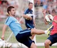 Gabi se perderá el duelo ante el Malmoe por una contractura