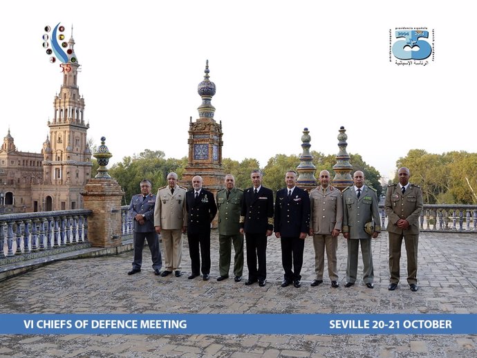 Reunion de jefes del Estado Mayor de la Defensa de la 'Iniciativa 5+5'