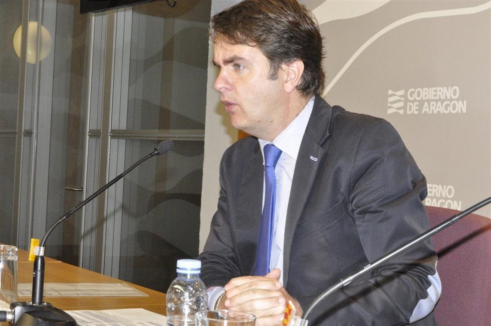 El consejero de Presidencia de la DGA, Roberto Bermúdez de Castro.