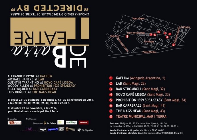  La Quinta Edición De Teatre De Barra