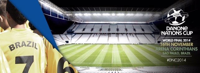 El Arena Corinthians acogerá la final Mundial de la Danone Nations Cup
