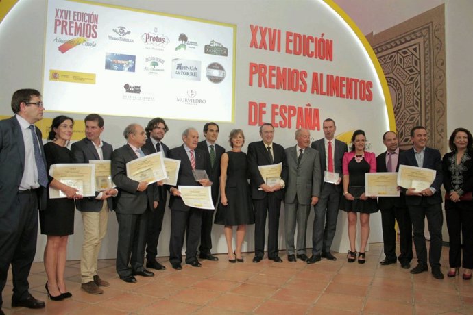 Entrega de los XXVI Premios Alimentos de España con Isabel García Tejerina