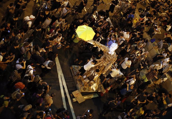 Manifestaciones en Hong kong