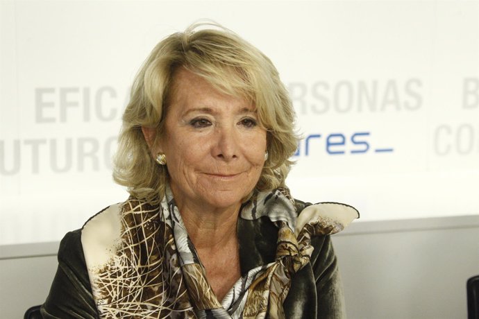 Esperanza Aguirre en el Comité Ejecutivo Nacional del PP