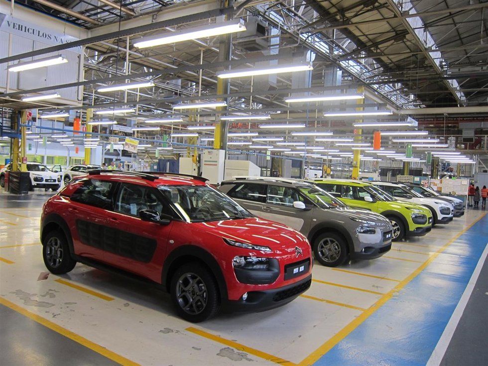 Planta de PSA Peugeot Citroën en Madrid