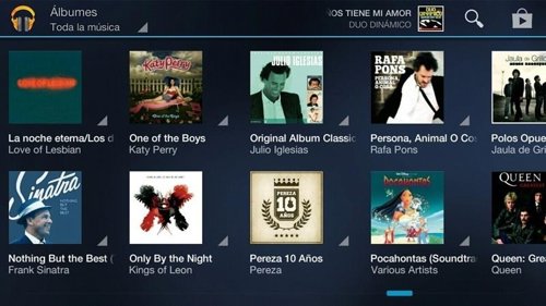 Rediseño Google Play Music