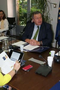 Bernabé asegura que presentarán una enmienda a la totalidad al proyecto presentado por el PSOE sobre desahucios