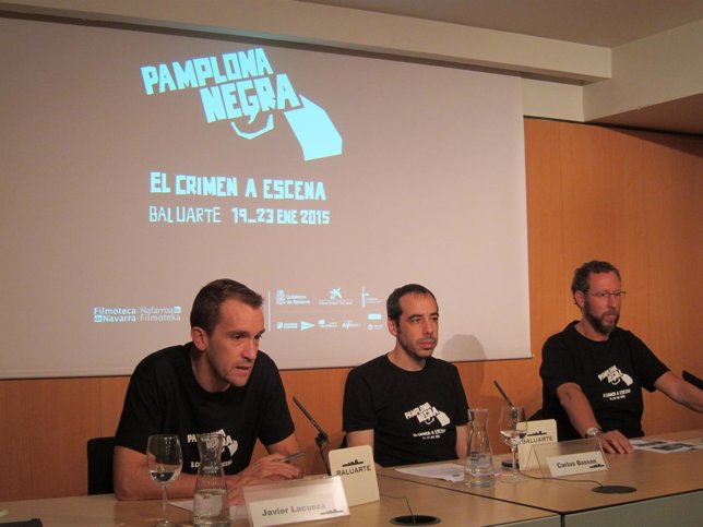 Presentación de 'Pamplona Negra'.