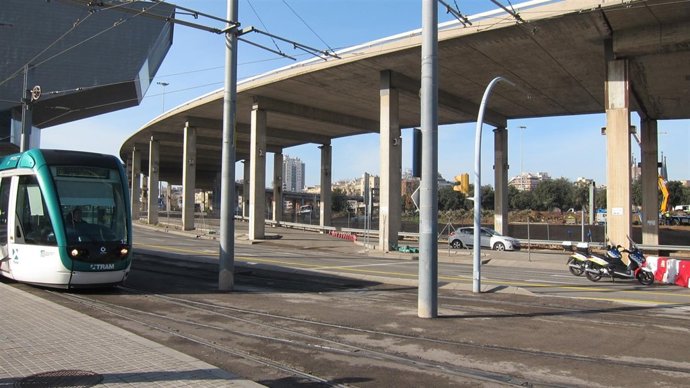 Plaza de las Glòries de barcelona
