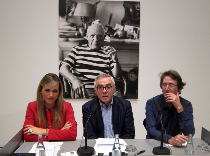 Patricia Alba, José Lebrero y Eterio Ortega en el MPM 11 aniversario