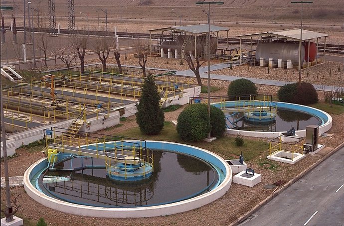 Planta de tratamiento de aguas en GM España