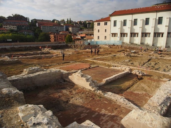 Excavaciones en San Bartolomé.