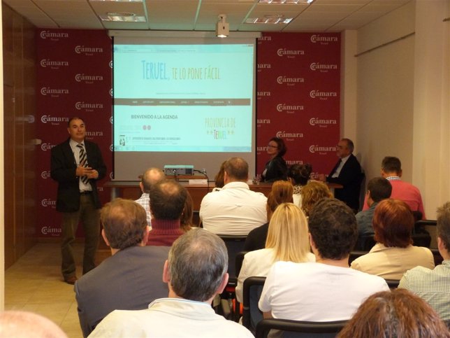 La DPT ha presentado esta plataforma digital a los empresarios de Alcañiz