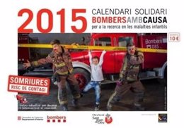 Calendario solidario de Bomberos de la Generalitat 2015