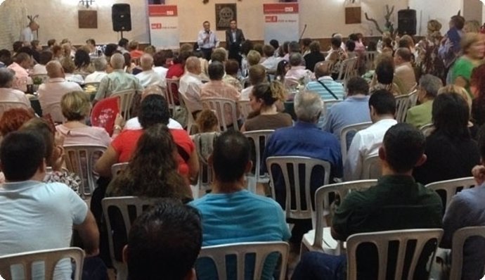 Acto de presentación de la candidatura a las municipales del PSOE de Moguer